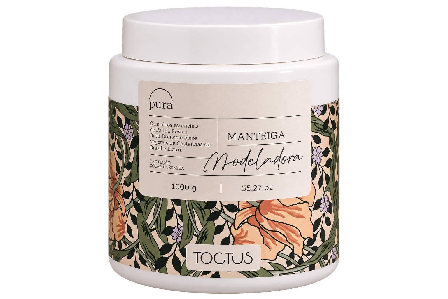 Manteiga Modeladora, linha Pura
