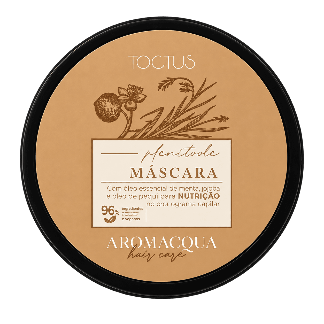 Máscara Plenitude, linha Aromacologia