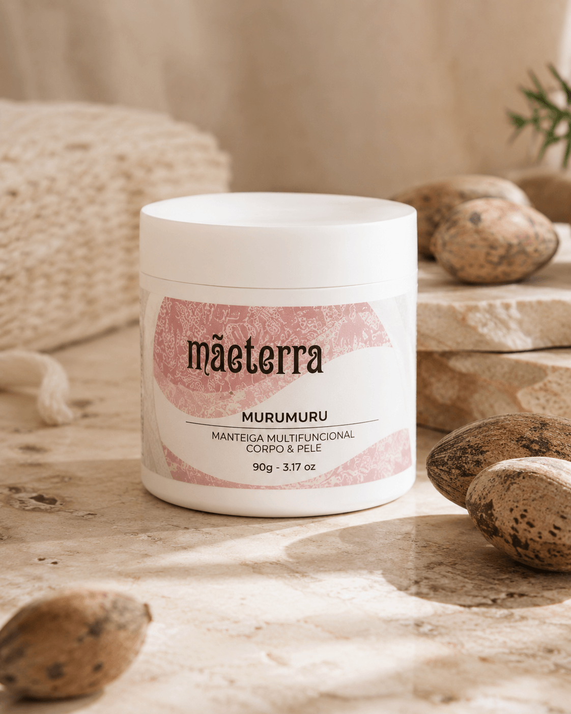 Manteiga Multifuncional de Murumuru, produto TOCTUS da linha Mãe Terra