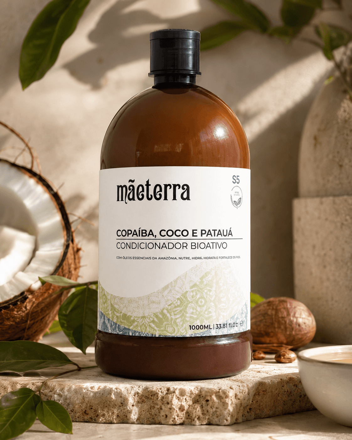 Condicionador Mãe Terra, produto TOCTUS da linha Mãe Terra