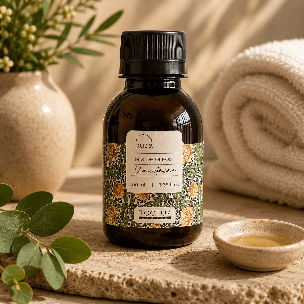Mix de Óleos, produto TOCTUS da linha Pura